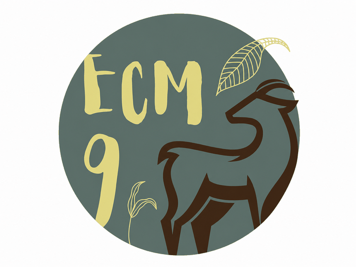Logo of the IX European Congress of Mammalogy