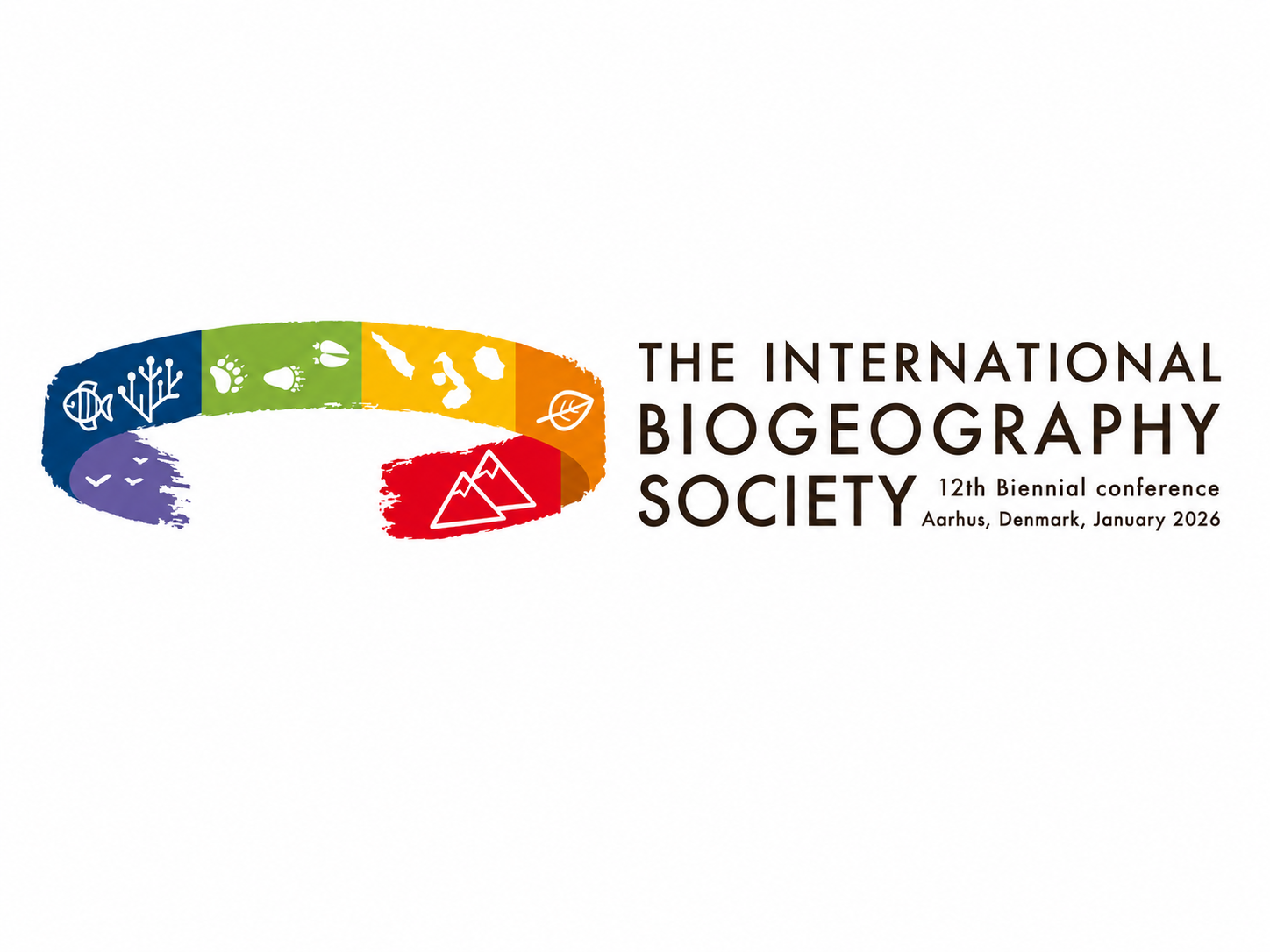The International Biogeography Society conference logo